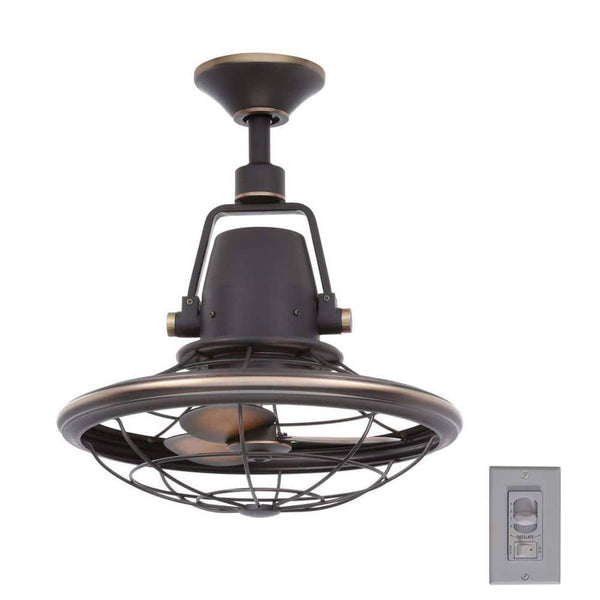 Bentley II 18.90 Outdoor Oscillating Ceiling Fan Tarnished Bronze